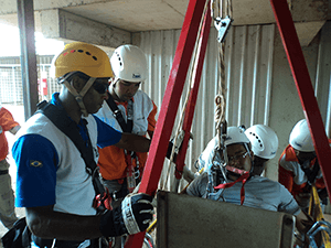 TRABALHO E RESGATE EM ALTURA